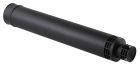 TERMINAL HORIZONTAL 870 MM NOIR Ø80/125 + 2 ROSACES EPDM APOLLO PELLETS