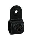 Assemblage panneau - MCL PLAQUE DE MONTAGE SIMPLE NOIR DIAM 28MM
