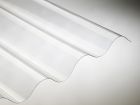 Plaque ondulée grande onde PVC GO  92 ˗ 5 ondes 1/2 - 1,52 m x 0,92 m -  Epaisseur : 0,8 mm  - Cristal