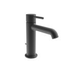 LAVABO MITIGEUR REGULAR AVEC VIDAGE TIRETTE LAITON PICCHE BLACKMAT