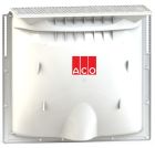 ACO COUR ANGLAISE 125X130X60 AVEC GRILLE PIETON CAILLEBOTIS MAILLE 30/30 + KIT DE MONTAGE