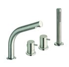 ensemble bain douche sur gorge avec bec