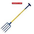 FOURCHE A BECHER A DOUILLE 4 DTS LEGERE TRIANGULAIRE MANCHE TRIGRIP BT 90