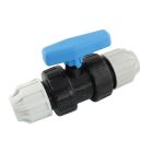 Vanne compression Ø20 - Vanne ecrous Compression D20