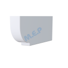 Protège Panne Epaisseur 80mm x 250mmLong 600mm - Protège Panne Epaisseur 80mm x 250mmLong 600mm couleur BLANC