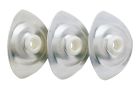 PLAQUETTE.ALU OVAL TROU8GO P/100
