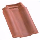 Tuile double bourrelet terre cuite Panne H2 Ardoisé - larg. 29 cm