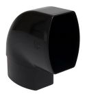COUDE ORIENTABLE MF 90' POUR TUBE DE DESCENTE 105X76 NOIR - CM9GTN