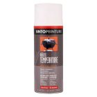 Peinture silicone poêles, inserts, barbecue, thermique satiné blanc - aérosol de 0,4L