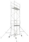 Échafaudage roulant en acier galvanisé JUNIOR 200 - hauteur de travail 6,8m - Junior 200
