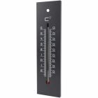 THERMOMETRE MEDIUM BOIS NOIR 22CM
