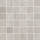 Grès cérame porcelainé émaillé - Unit Four Carreau de fond 5 x5 gris clair
