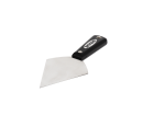Couteau à enduire triangle Black & Silver, Lame acier carbone