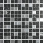 Mosaïque en verre recyclé - MAGIC ROME BLEND 25X25MM