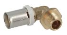COUDE A SERTIR MALE A VISSER 12/17 A 90° DIAMETRE 16   - FLC1612M