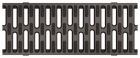 Avaloir de caniveau en béton polymère avec grille passerelle microgrip polypropylène - ACO Self - long. 0,5m x larg. 98mm x haut. mm - classe A15