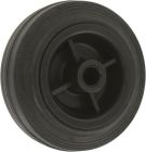 ROUE A BANDAGE CAOUTCH.  125MM
