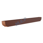 Protège Chevron Double à Ailettes. Long 1200mm** 60mm x 80mm - Protège Chevron Double à Ailettes. Long 1200mm** 60mm x 80mm couleur MARRON