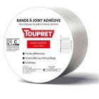 Bande à joint papier pour plaque de plâtre en rouleau - long. 153m x larg. 50mm - BANDE A JOINT ADHESIVE 5CMX90M