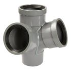 CULOTTE EQUERRE A JOINTS 67°30 DIAMETRE 100 - AT16J