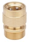 Raccord laiton auto fileté M20x27