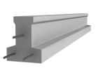 Poutrelle en béton - X113 - long. 0,8 m x larg. 9,5 cm x haut. 11,4 cm