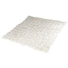 TAPIS DOUCHE 52X52CM GALET PVC INCOLOR