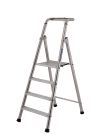 Marchepied aluminium simple PROBAT 4 marches - haut. 2,95m - Probat
