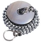 SP9210 BOUCHON D57 AVEC ENJOLIVEUR, CHAINETTE 300 MM