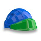 Casque - Orizon bleu visiere verte - Taille unique