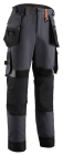 CRISTOBAL II Pantalon Anthracite-Citrouille taille 2XL