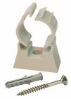 Clip simple de fixation de tube 16 (x10)