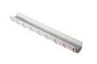 Caniveau décoratif avec grille - MEA DECO STONE - long. 1m x larg. 131mm x haut. 99mm - classe A15