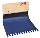 PEIGNE A COLLE LAME COURBE 21,6CM DENTS CARREES 6MM