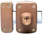 VERROU DBLE CYLIN 40MM SENTR.
