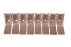 Assemblage panneau - TAQUET D'ASSEMBLAGE BLANC X 8 SK