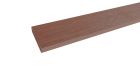 Tasseau naturel exotique rouge - Long. 2400 mm x larg. 40 mm x ep. 8 mm