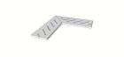 Carrelage en Grés cérame - Zephyr Grey Accessori per piscina e giardino Grille droite angle complet (2 pieces) antiderapant