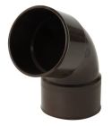 COUDE FEMELLE/FEMELLE 67°30 DIAMETRE 80 MARRON - CR66GTM