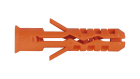 Cheville nylon a collerette mnk 8x40