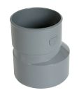 REDUCTION EXTERIEURE EXCENTREE MALE/FEMELLE  DIAMETRE 125/100   - UIX2