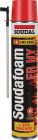 Mousse PU monocomposante - SOUDAFOAM FR HY Manuelle rouge - aérosol de 750ml
