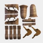 Plinthes - KIT FINITION PLUS PLINTHE WOOD 2