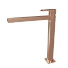 LAVABO OMEGA HAUT OR ROSE BROSSE