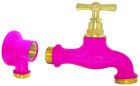 Robinet laiton ROSE M15x21 Nez M20x27 avec applique