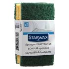 2 éponges grattantes - sachet x2