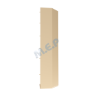 Angle Extérieur 135° / Bandeau 200 mm + 90 mm RIVEPRO Sable