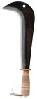 SERPE ITALIENNE 26 CM MCHE BOIS REVÊTEMENT CUIR