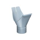 Naissance agrafable 333B18/Ø100 mm - zinc - prePATINA clair