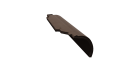Tuile à douille terre cuite - Marseille RZ diam. 120 Brun Masse - long. 26,3 cm